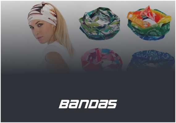 Banda multi funcional, idela para climas cálidos y húmedos, Diseños escludivos y personalizados par acada evento.
